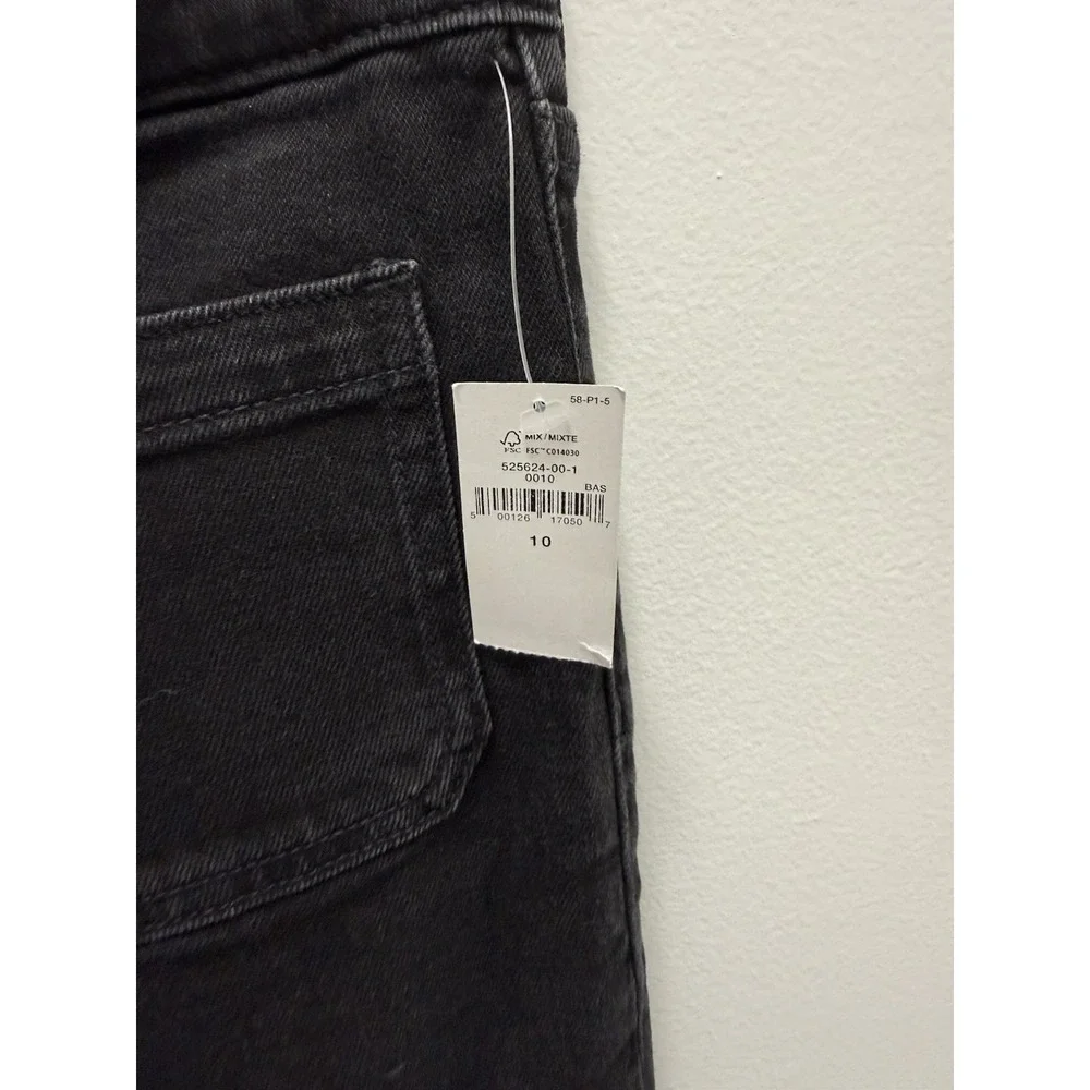 GAP Kids '70s Flare High Rise Jeans – Girls Size 10 – Black‎ Wash – NWT